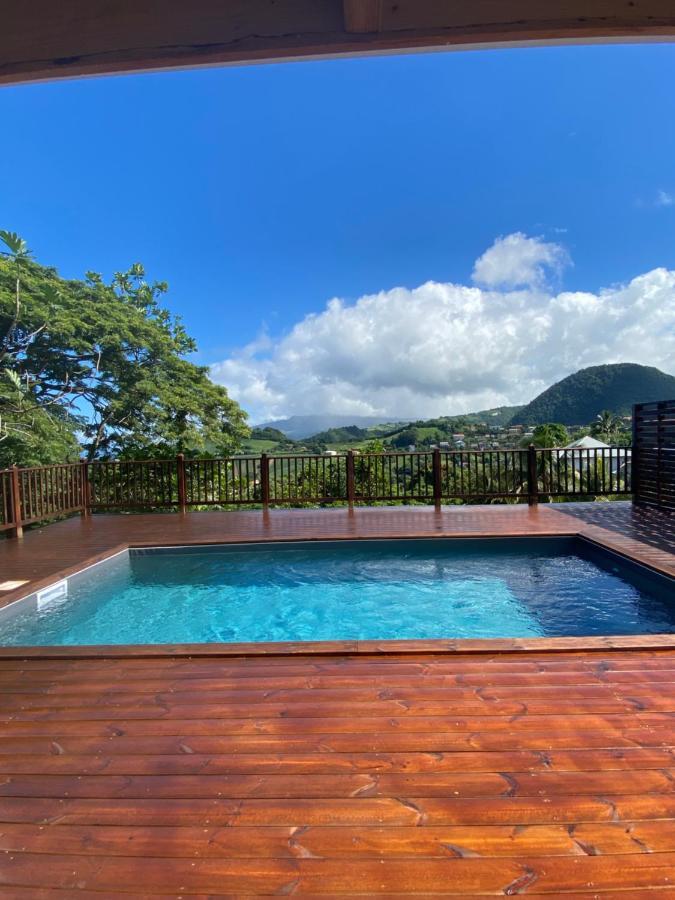 Villa Auya Entre Mer Et Montagne Le Carbet Bagian luar foto